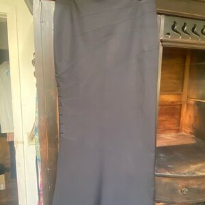 Bisou Bisou Elegant Dark Pencil Skirt